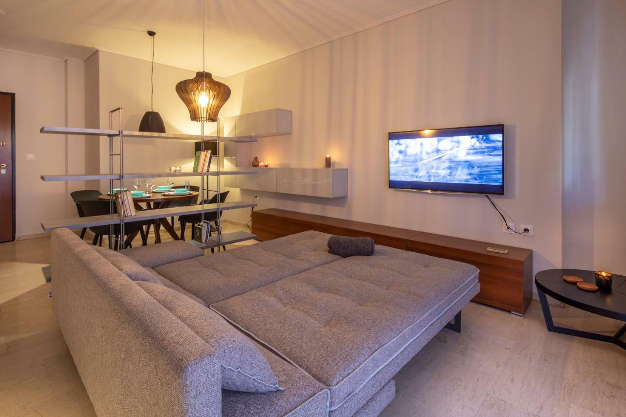 Kleio - Spacious apartment in Glyfada Atenas Exterior foto