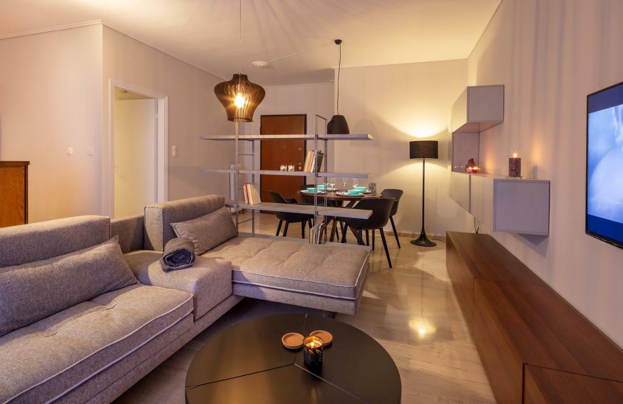 Kleio - Spacious apartment in Glyfada Atenas Exterior foto